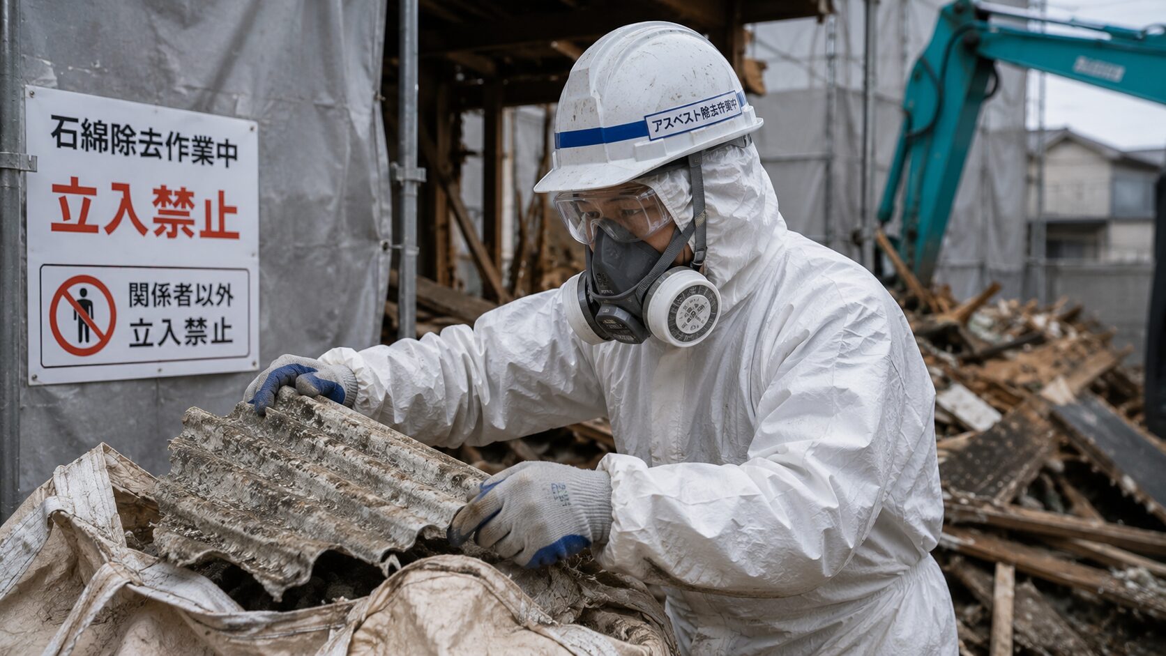 アスベスト含有建物の解体｜事前調査から除去・処分まで費用と流れを解説