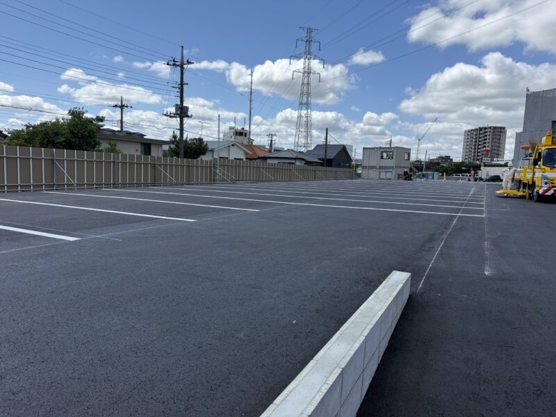 柏市 駐車場工事