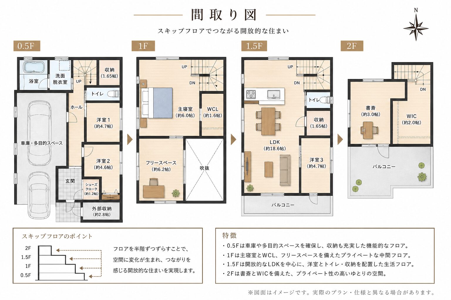 間取り図 — 柏市 BinO WAVE32